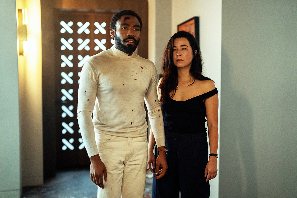 Donald Glover, Maya Erskine in Mr. and Mrs. Smith for Prime Video