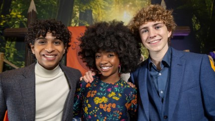 Percy Jackson main cast.