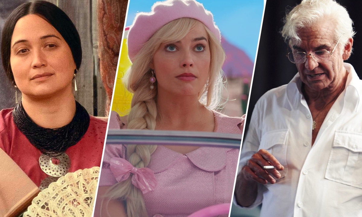 2024 Oscar nominees 'Killers of the Flower Moon,' 'Barbie,' and 'Maestro'