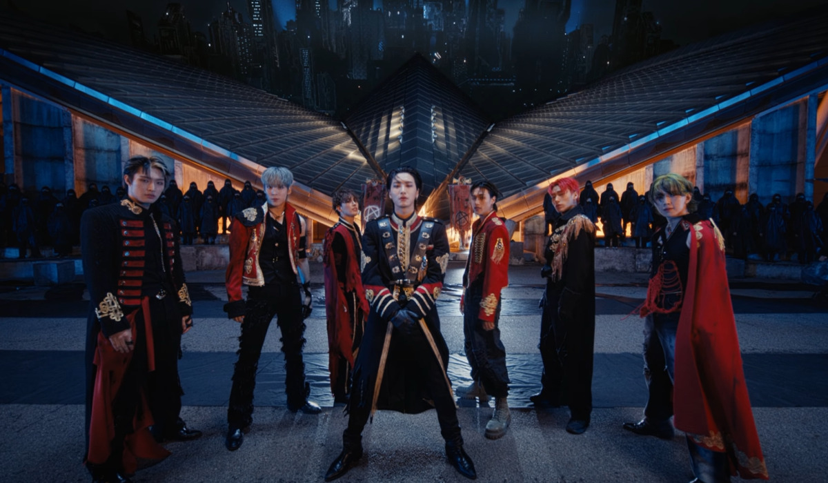 ATEEZ members in their 2023 Crazy Form Music Video.