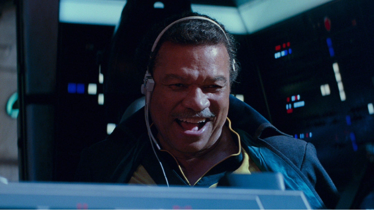 Billy Dee Williams as Lando Calrissian in 'Star Wars: The Rise of Skywalker'