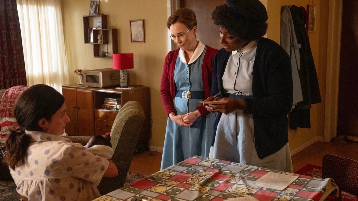 A scene from 'Call the Midwife' series 13, episode 2