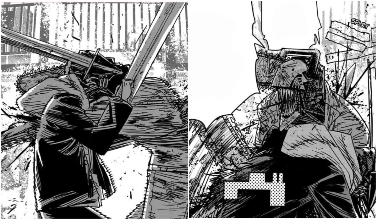 Denji going on a rampage after losing his pets from Chainsaw Man Chapter 152.