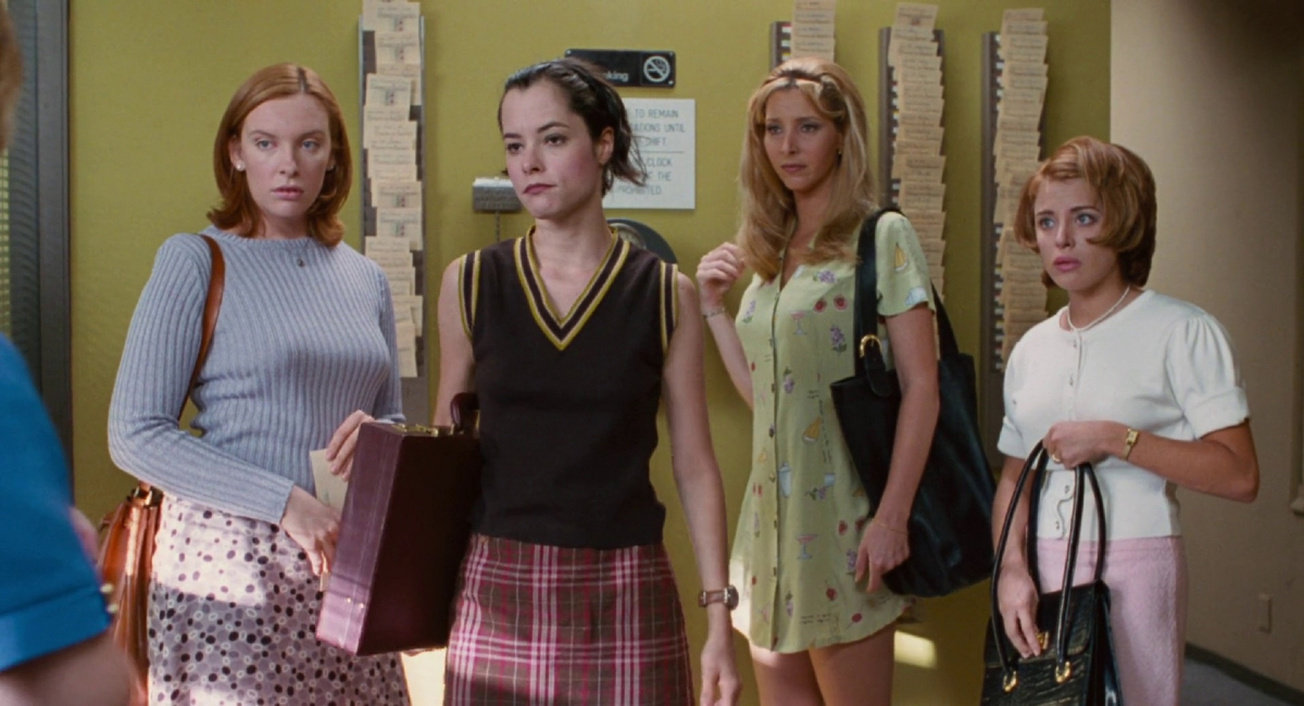 Toni Collette, Parker Posey, Lisa Kudrow, and Alanna Ubach in 'Clockwatchers'
