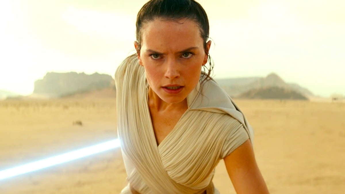 Daisy Ridley as Rey in the Star Wars sequel trilogy
