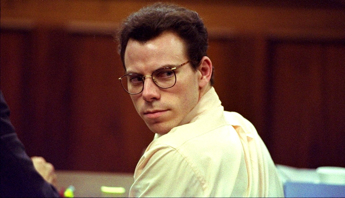 Erik Menéndez during the Menéndez brothers trial