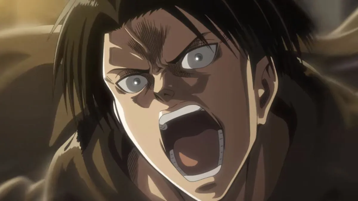 Levi before fighting Kenny from Attack on Titan, Season 3