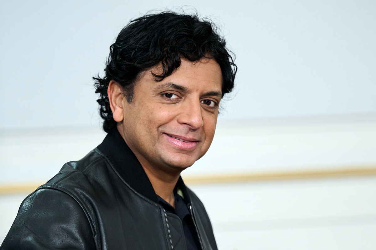 M. Night Shyamalan attends the premiere of 'A Knock at the Cabin'