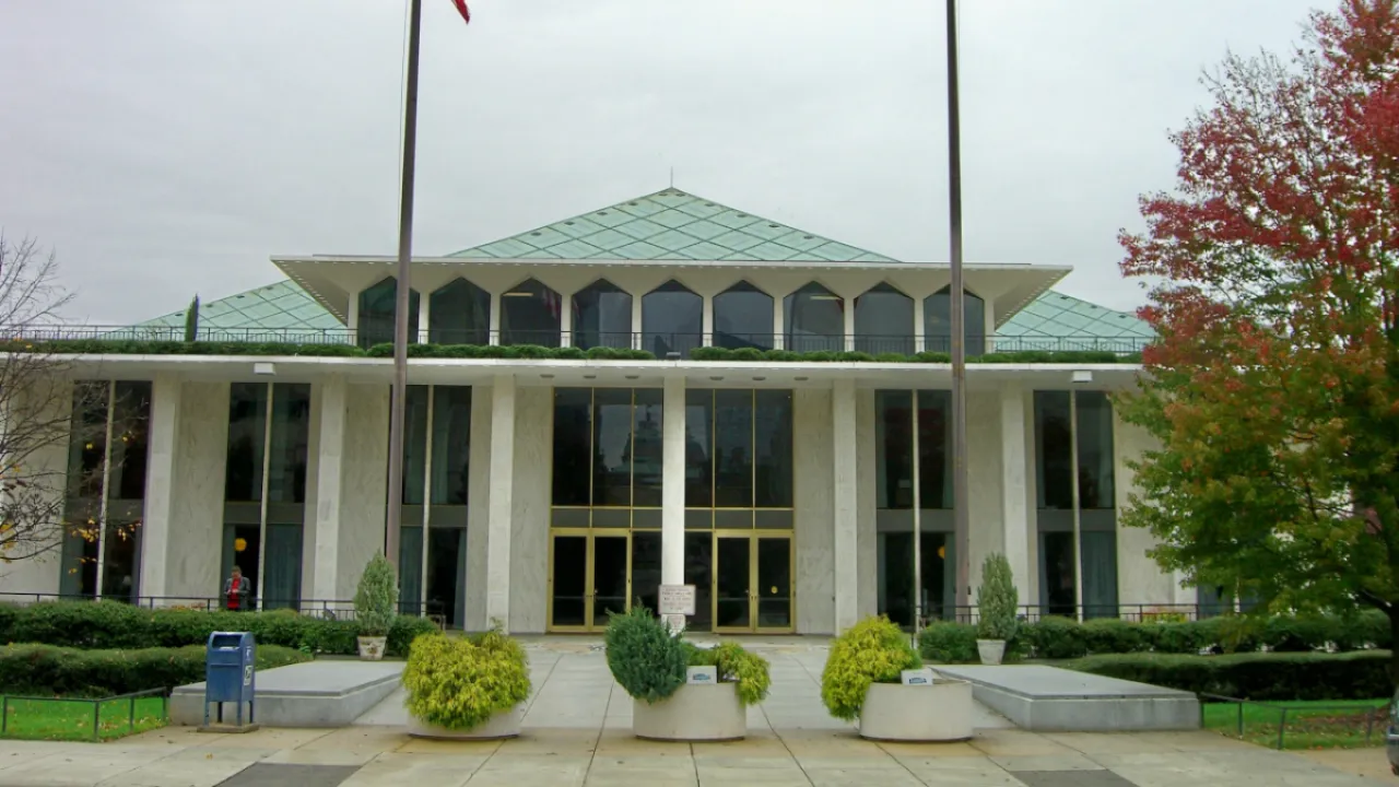 The building for the North Carolina State Legislature