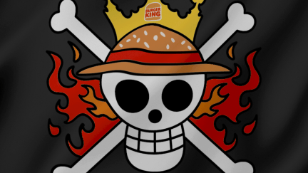 Icon from Burger King France's One Piece campaign