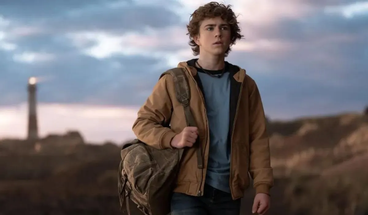 Percy Jackson in the season finale of Percy Jackson and The Olympians