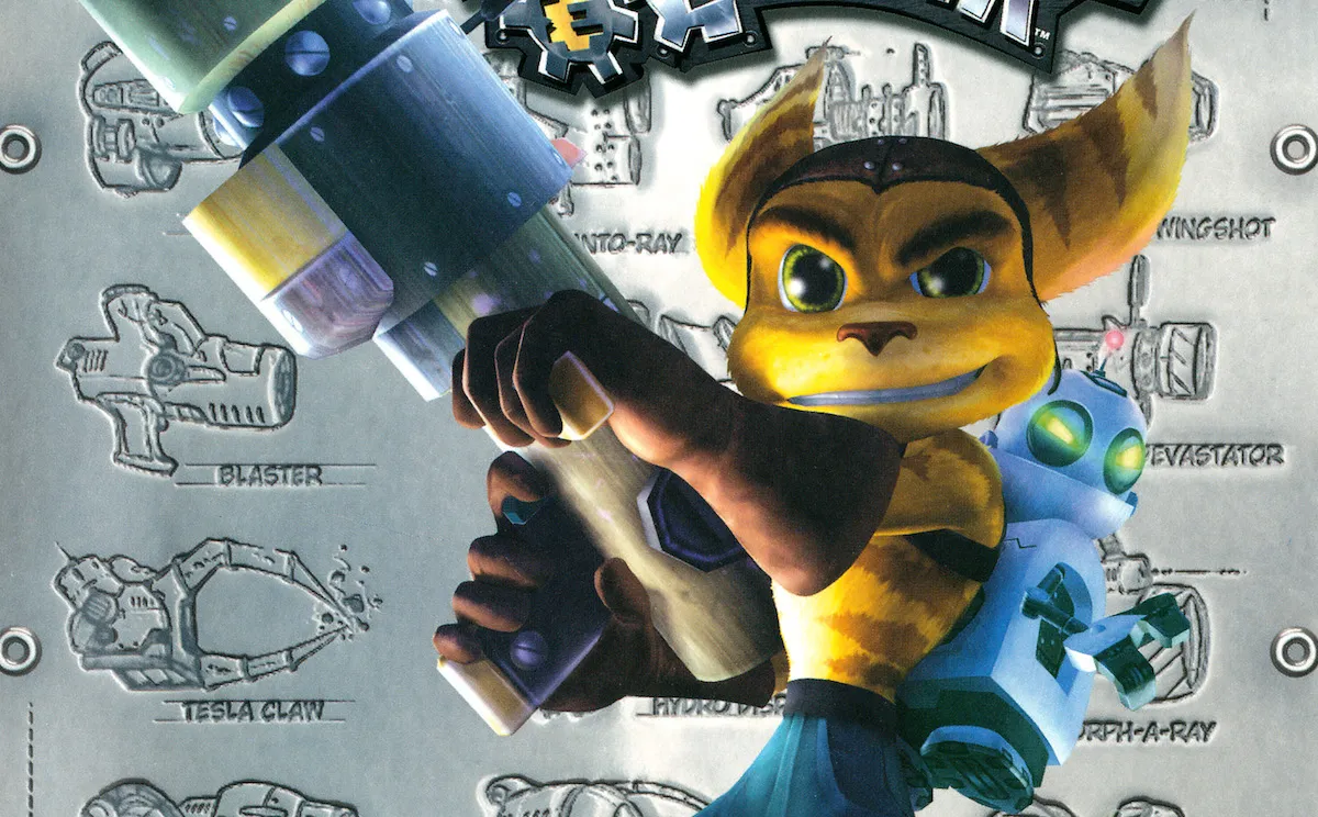 Ratchet and Clank PS2 box.