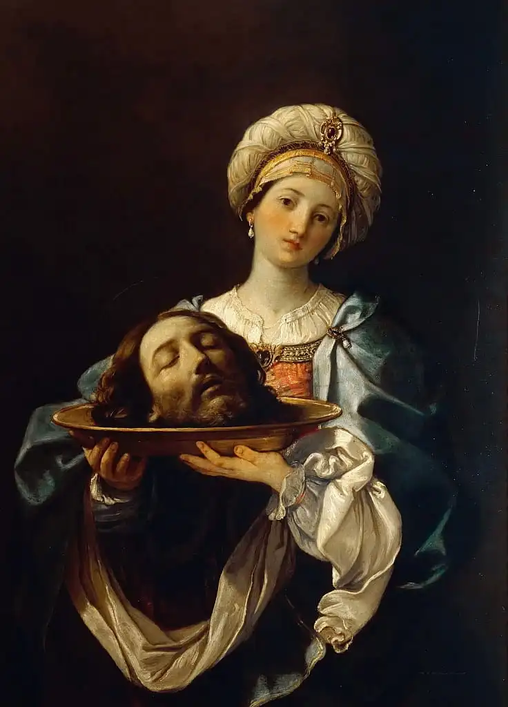 'Salome with the Head of John the Baptist' by Guido Reni. 