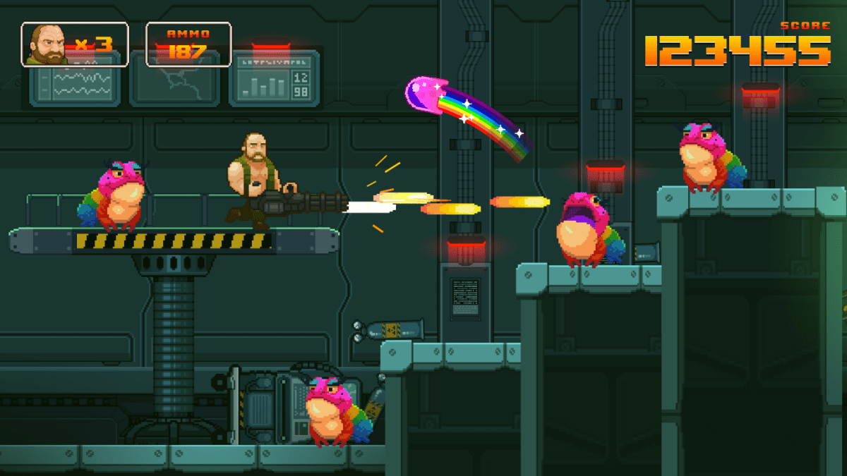 A screenshot from Alex Jones: NWO Wars