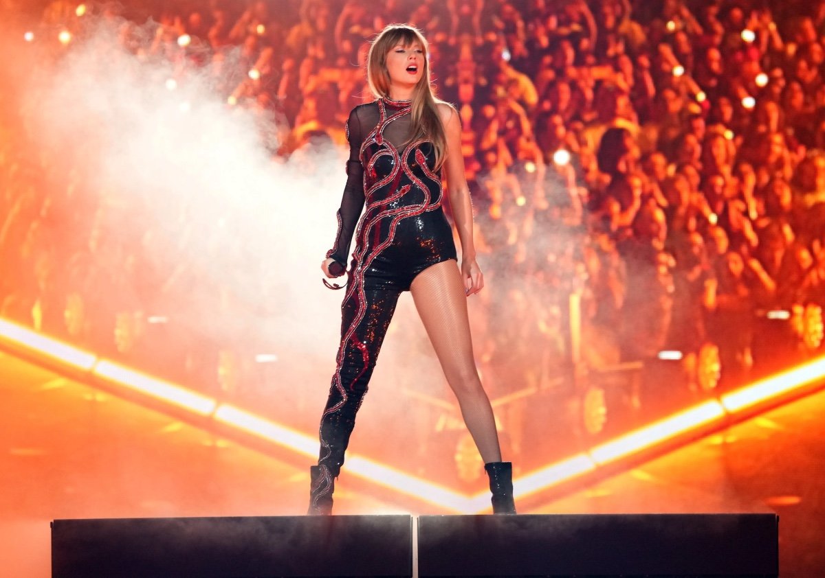 Taylor Swift Eras Tour Reputation Era via Taylor Swift Productions and Silent House Productions