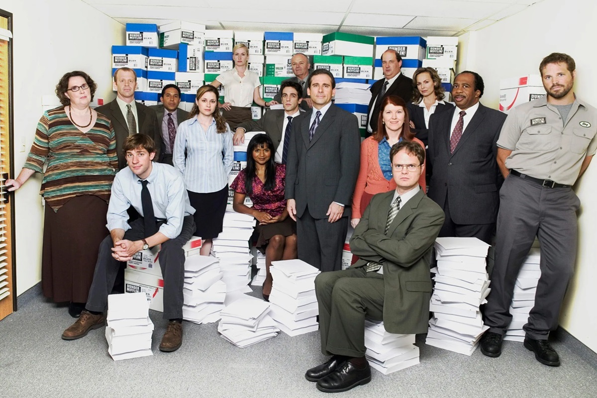 The cast of The Office season 1