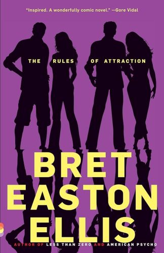 'The Rules of Attraction' book cover. 