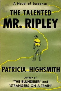 'The Talented Mr. Ripley' first edition book cover. 