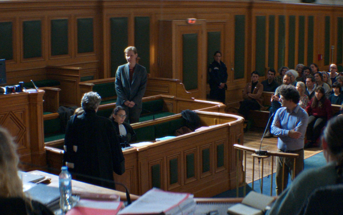 The french court being chaotic in Anatomy of A Fall
