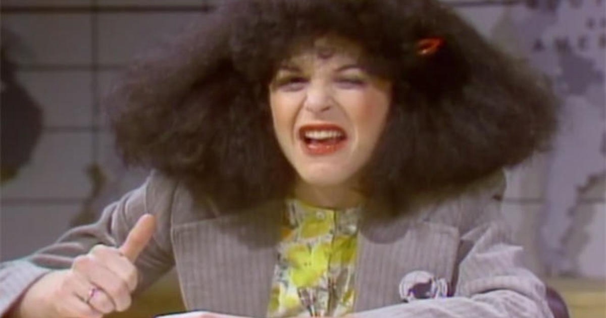 Gilda Radner as Roseanne Roseannadanna on SNL.