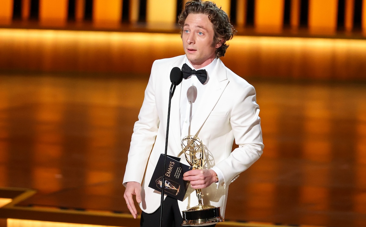 Jeremy Allen White winning the Emmy for Best Lead Actor in a Comedy Series