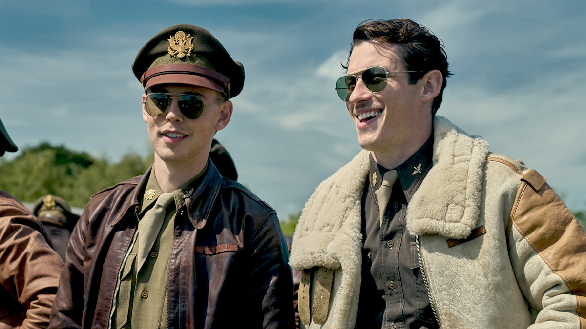 Austin Buter and Callum Tatum in Masters of the Air.