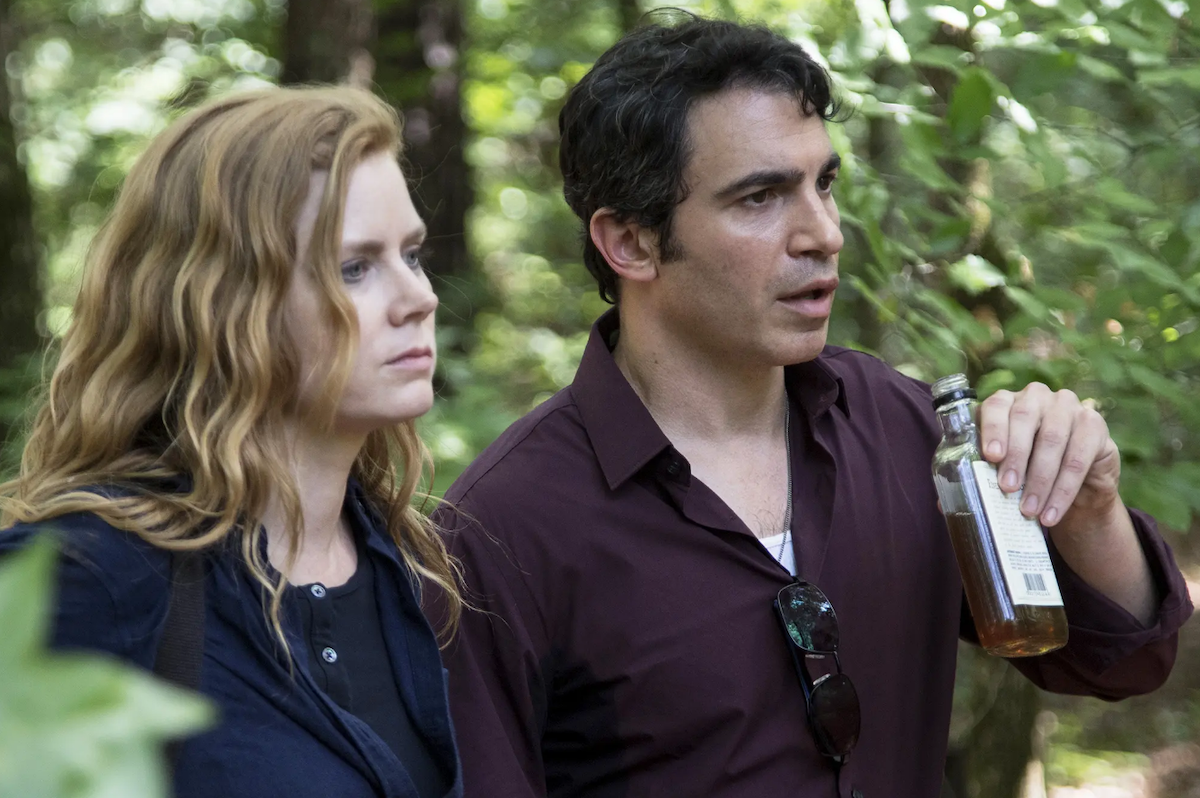 Amy Adams and Chris Messina in Sharp Objects