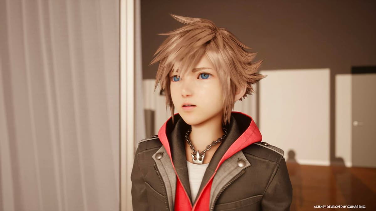 Sora in the trailer for Kingdom Hearts 4