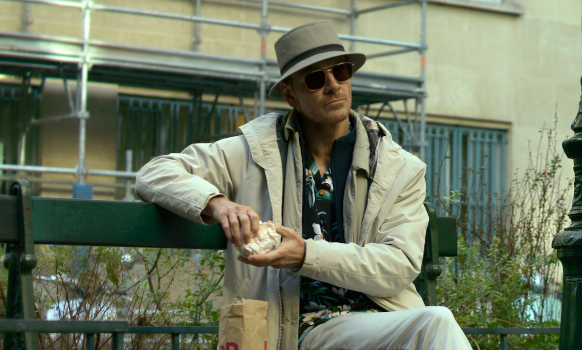 The Killer. Michael Fassbender as an assassin in The Killer. Cr. Netflix ©2023