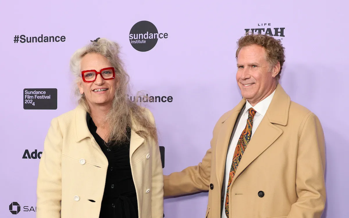 Harper Steele and Will Ferrell attend the "Will & Harper" Premiere during the 2024 Sundance Film Festival.