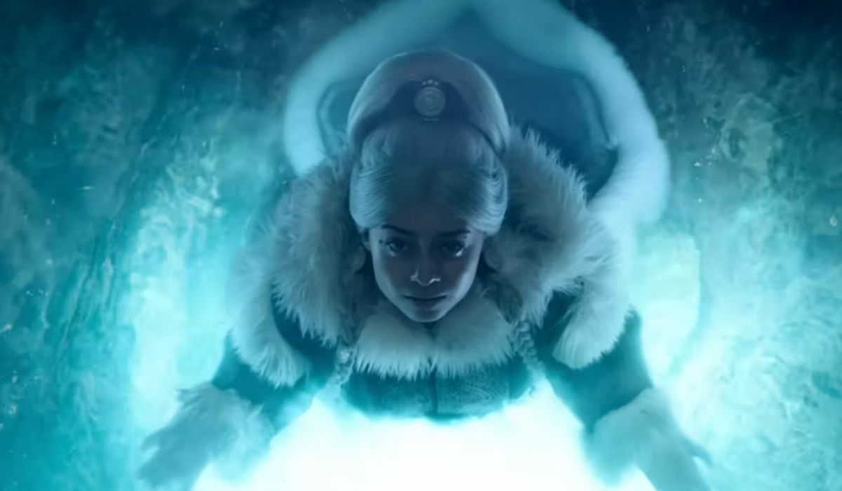 Princess Yue in the finale of Netflix's Avatar: The Last Airbender