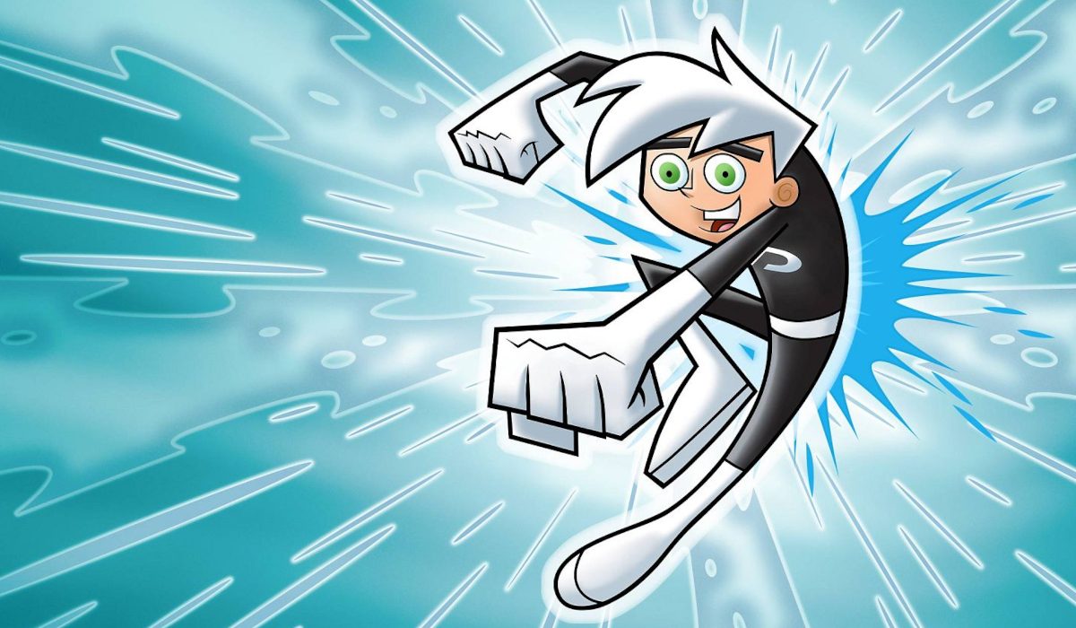 Danny Phantom art, as seen on Paramount Plus