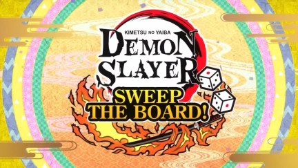 Demon Slayer Sweep the Board announcement by SEGA. Nintendo Switch exclusive game.