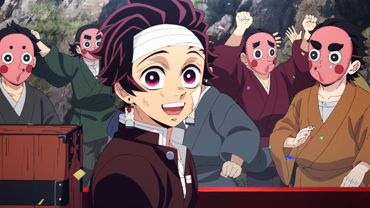 Tanjiro in 'Demon Slayer: To the Hashira Training'
