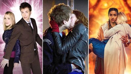 Doctor Who couples: Rose and Ten, Amy and Rory, Thirteen and Yaz