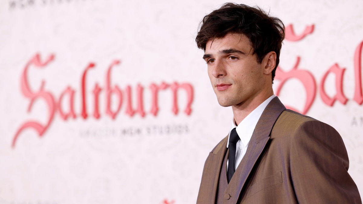 Jacob Elordi at the Los Angeles premiere of Saltburn