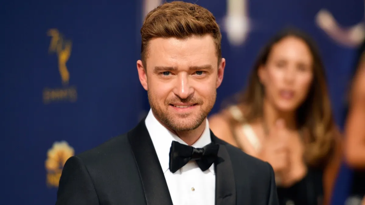 Justin Timberlake at the 70th Emmy Awards
