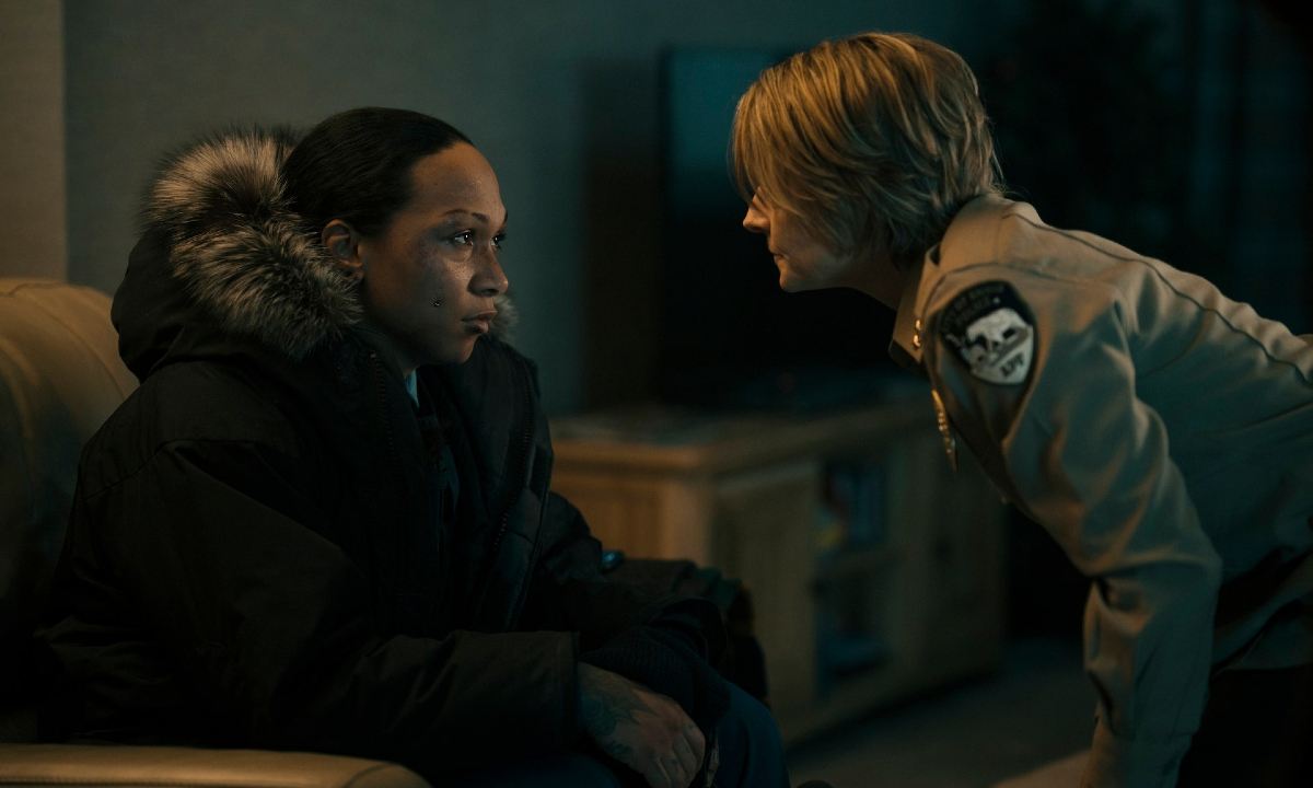 Kali Reis and Jodie Foster in 'True Detective: Night Country' episode 4