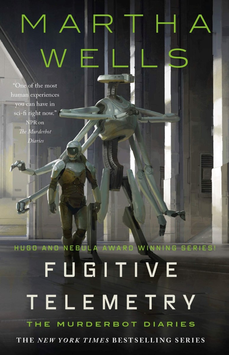 Fugitive Telemetry (The Murderbot Diaries #6) cover art