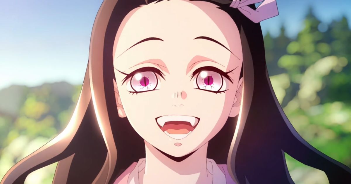 Nezuko greets Tanjiro good morning after conquering the sun.
