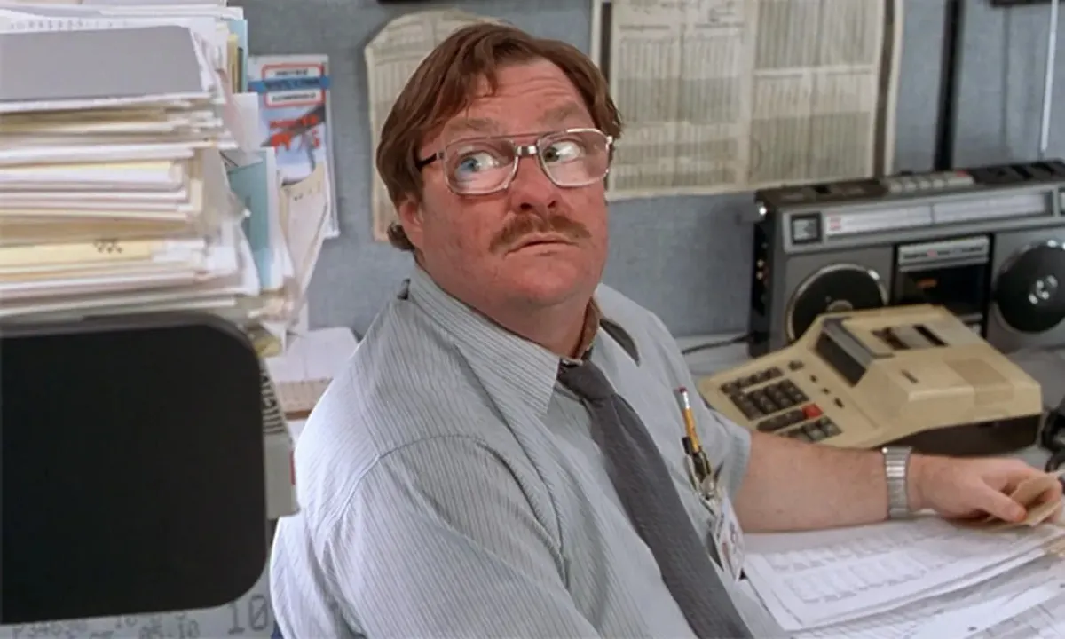 Milton Waddums (Stephen Root) in Office Space