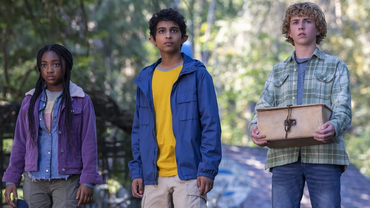 Annabeth, Grover, and Percy in Percy Jackson and the Olympians