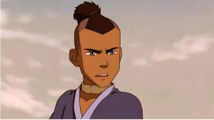 Sokka from the animated Avatar The Last Airbender
