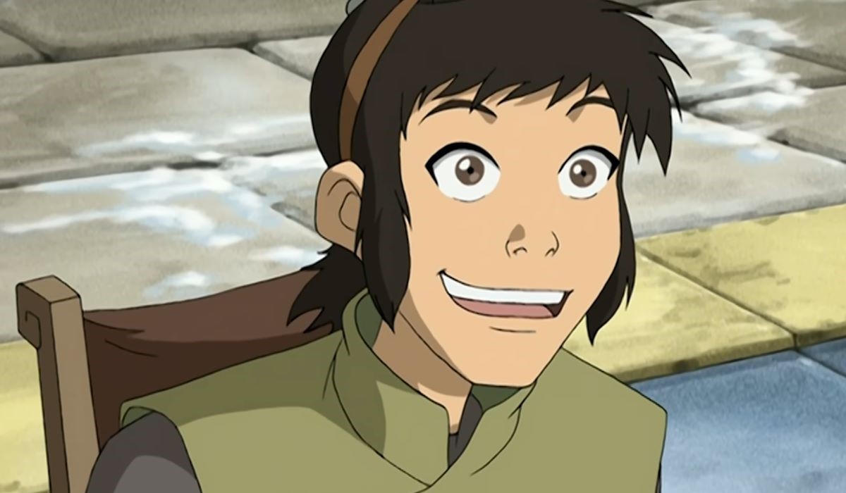 Teo meeting Aang for the first time, from the Avatar Gang, Avatar: The Last Airbender