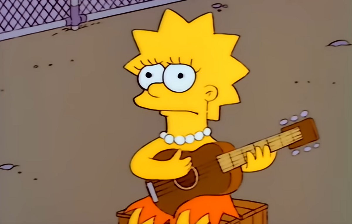 Lisa Simpson in "Last Exit to Springfield"