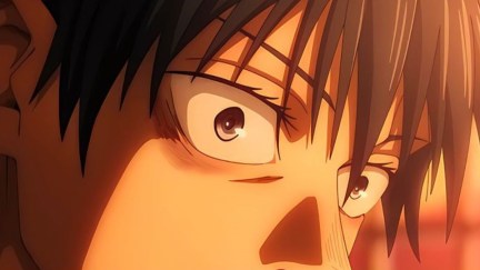 Yuta Okkotsu from Jujutsu Kaisen 0 eyes up close