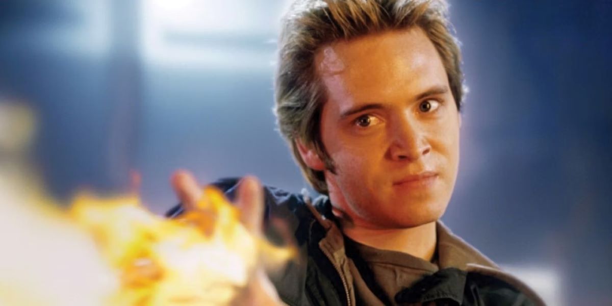 Aaron Stanford as Pyro in 'X-Men: The Last Stand'