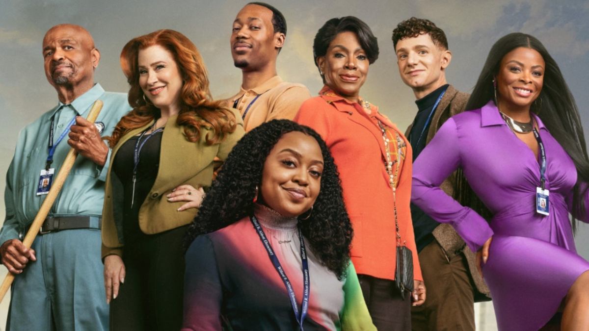 A promo photo of the cast of 'Abbott Elementary'.