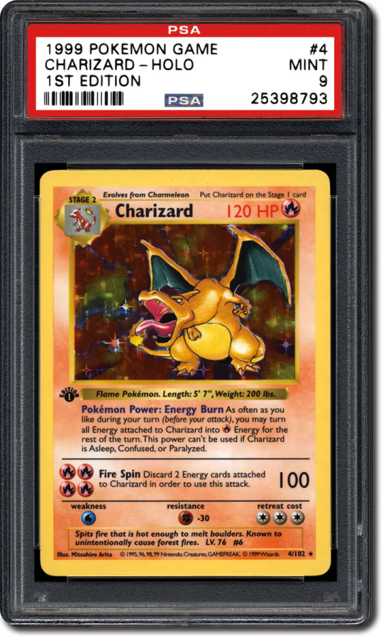The Shadowless First Edition Holographic Charizard