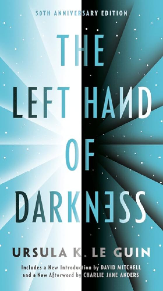 Cover of The Left Hand of Darkness by Ursula K. Le Guin.